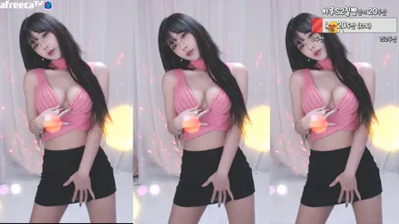 AfreecaTV主播韩璐BJ하루2022年1月10日直播视频舞蹈剪辑125910
